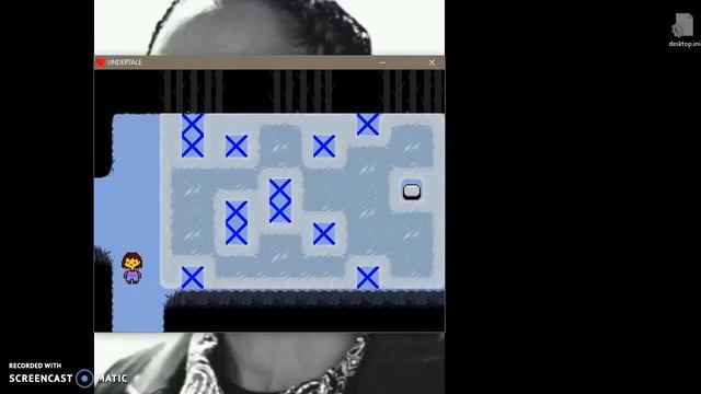 How To Solve The Snowdin Ice Puzzle In The Game Undertale смотреть онлайн