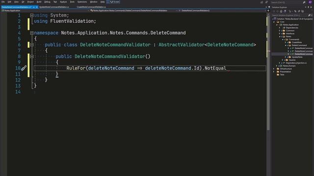 FluentValidation - валидация данных с Fluent API смотреть онлайн