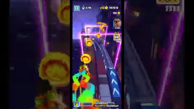 Subway Surf. Выйграла самого редкого персонажа и его доску😍 смотреть онлайн