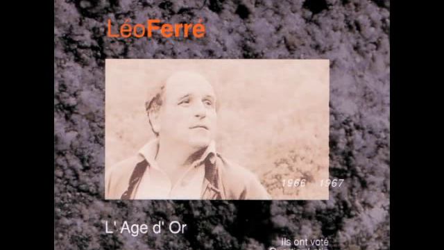 Leo Ferre Cette chanson смотреть онлайн