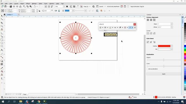 Corel Draw Tips & Tricks Macro Monster Contour to the max смотреть онлайн
