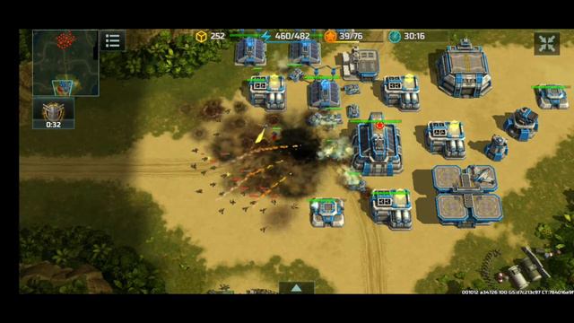 Прессинг от сопры не могу выйти из базы 40 минут бой 2 на 2 в игре Art of War 3 смотреть онлайн