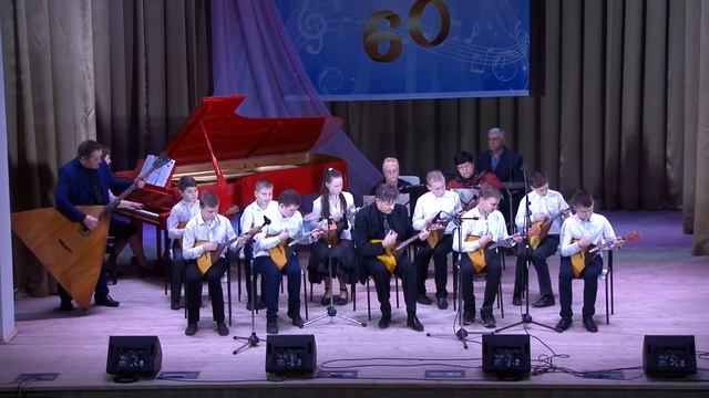 Ансамбль балалаечников Старт - Марш смотреть онлайн