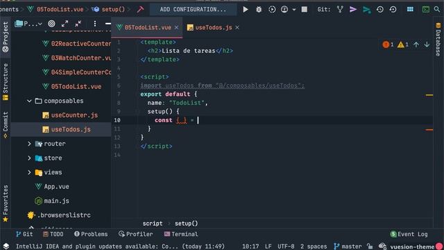 #8 Componente TodoList - Curso Vue 3 смотреть онлайн