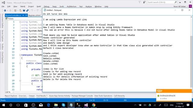 Live Web Development by using ASP.NET C# смотреть онлайн