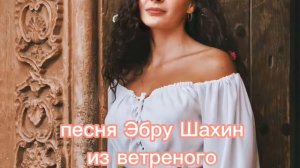 песня Эбру Шахин из ветреного ❤