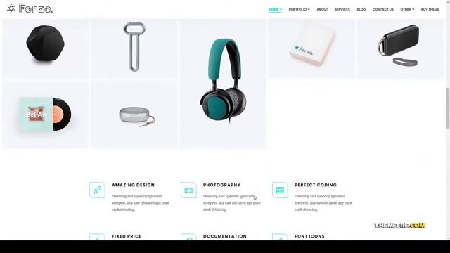 Forzo - Creative Portfolio Agency WordPress Theme personal digital agency Build Website смотреть онлайн