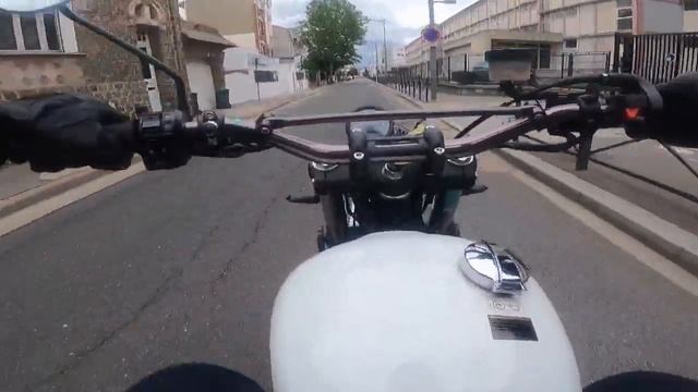 {ON BOARD} Ride in Paris suburbs on MASH X RIDE 650 (Go Pro Hero 9 black POV) смотреть онлайн