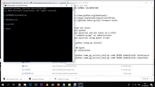 DJI Spark Gimbal Calibration | Horizon Gimbal Roll Issue FIX