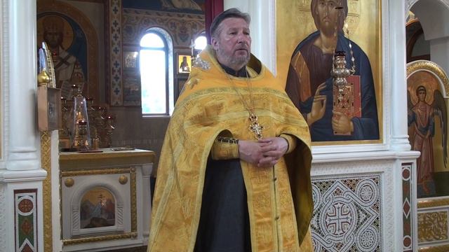 Проповедь отца настоятеля о преподобном Силуане Афонском (20.06.20) смотреть онлайн