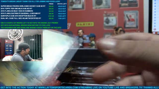 2016 Panini Flawless & Topps Tribute Baseball 5 Box Mixer #1 смотреть онлайн