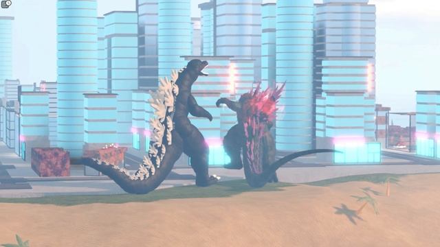 Final Wars Godzilla Vs Millennium Godzilla - Roblox Kaiju Universe смотреть онлайн