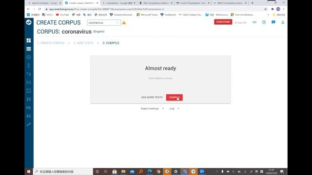 How to use Sketch Engine to extract terminology(from your own texts) смотреть онлайн