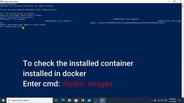 Ubuntu on Docker | Install and run latest ubuntu image on docker container.