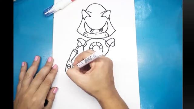 Como Dibujar a Metal Sonic / How to Draw Metal Sonic смотреть онлайн