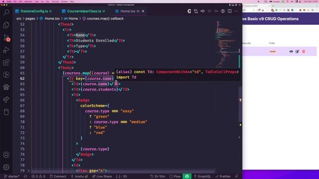 Firebase React Tutorial Hindi - CRUD смотреть онлайн