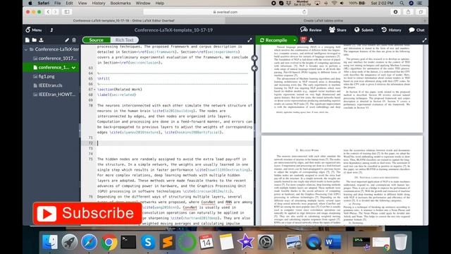 How to Insert Tables Research Paper in Overleaf | LaTeX Editors смотреть онлайн