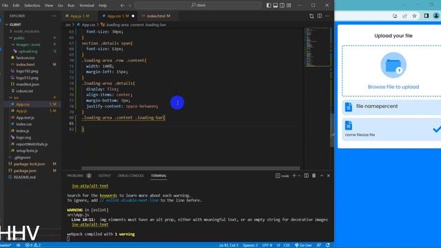 React JS - How to upload file with progress percent step by step смотреть онлайн