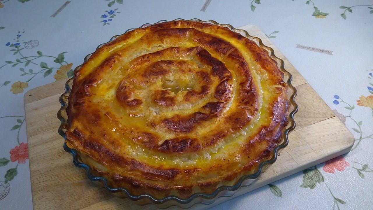 Пирог УЛИТКА с мясом. смотреть онлайн