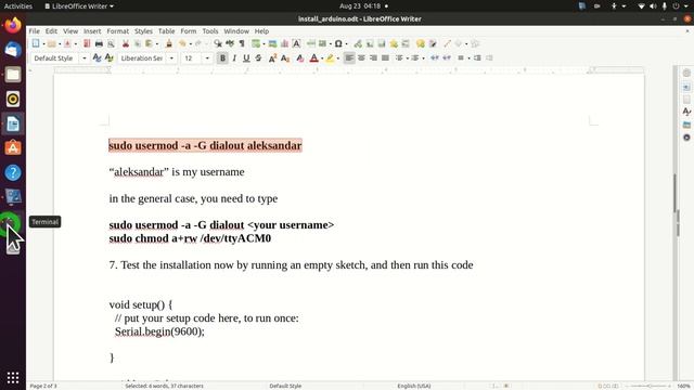 Properly Install Arduino IDE in Linux - Tutorial смотреть онлайн