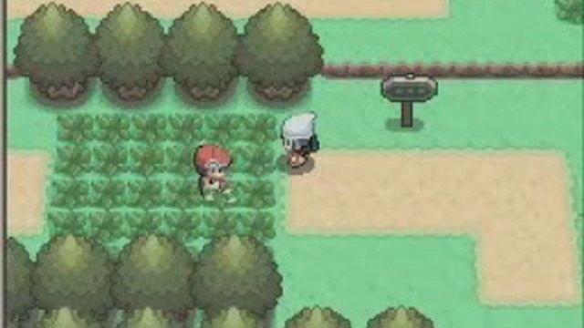 Прохождение Pokemon Pearl. Часть 4: Поимка первого покемона! смотреть онлайн