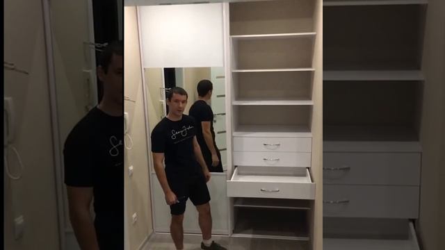 Шкаф купе в прихожую. Как сделать шкаф удобным. смотреть онлайн