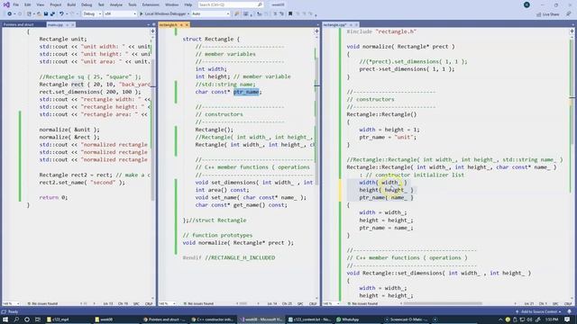 8.6 C++ constructor initializer list смотреть онлайн