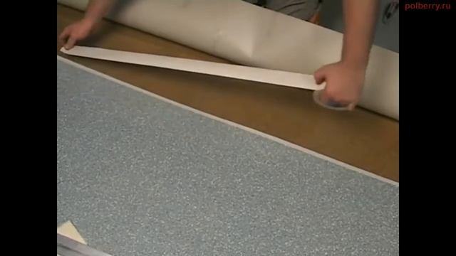 Сварка швов линолеума холодной сваркой Tarkett Бытовые покрытия, тип А смотреть онлайн