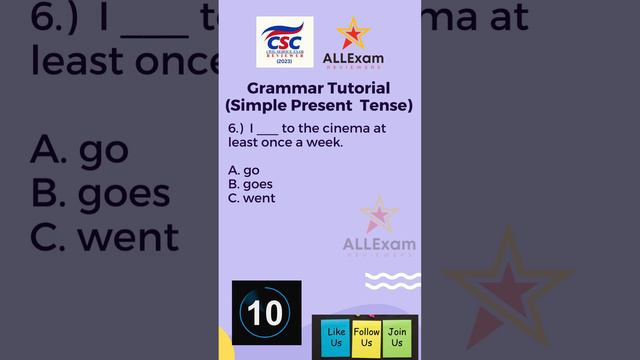 CSC Reviewer 2023 : Grammar Tutorial Simple Present Tense смотреть онлайн