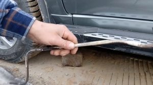 Домкрат CHERY TIGGO FL, доработка (screw jack)