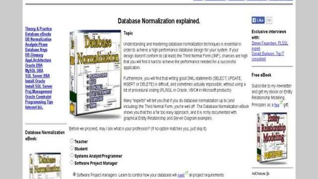 Database Normalization Ebook(r смотреть онлайн