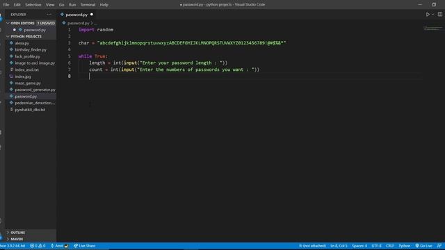 Password Generator in Python | #SundayProjects смотреть онлайн