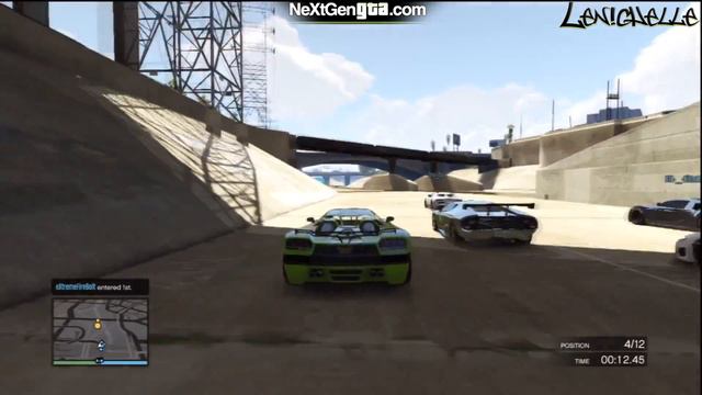 Grand Theft Auto V, PS3 - 4x Races / Jan 5th, '14 @ Lenichelle's Event! смотреть онлайн