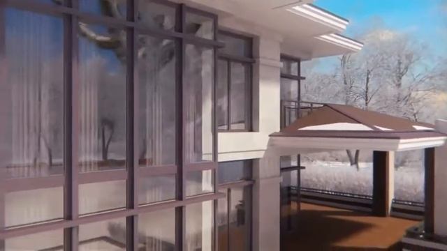 Современный проект строительства загородного дома смотреть онлайн