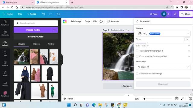 How to Convert JPG to PNG in Canva смотреть онлайн