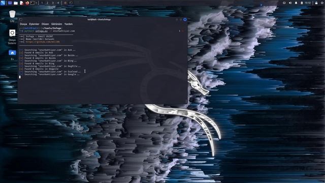Infoga ile mail adresi sahibinin ip adresini öğrenin | Kali Linux смотреть онлайн