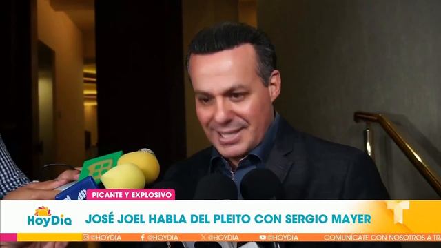 José Joel le manda un mensaje duro y directo a Sergio Mayer | Hoy Día | Telemundo смотреть онлайн