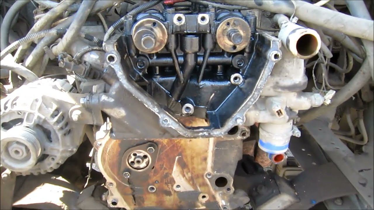 Порвалась цепь ГРМ. Ремонт смотреть онлайн