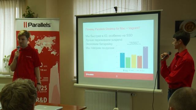 Доклад "Vagrant провайдер для Parallels Desktop" смотреть онлайн