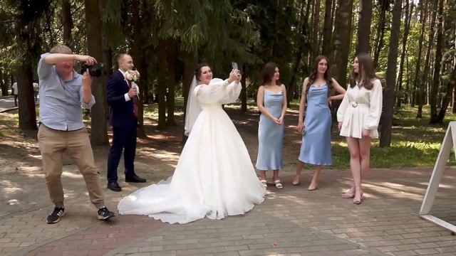 Как проходит съемка свадебного фильма. Бэкстейдж свадьбы 17 июня. Московская область смотреть онлайн