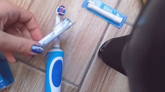 Покупки Aliexpress: лента, кристаллы, насадки для зубной щетки Oral B, сменная насадка для Pobling✨ смотреть онлайн