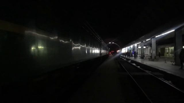 Прибытие поезда номер 341, на станцию Кишинёв, сообщением Москва- Кишинёв смотреть онлайн