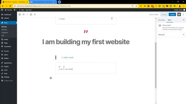 The Beginners Intro: WordPress Gutenberg Formatting Blocks смотреть онлайн