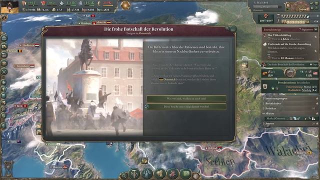 #44: Aufstand in Kroatien ✦ Let's Play Victoria 3 ✦ Historisches Österreich (Gameplay) смотреть онлайн