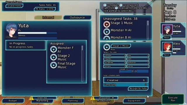 Let's Play Infinite Gameworks | Episode 1 | Game Dev'ing (Part 02) смотреть онлайн