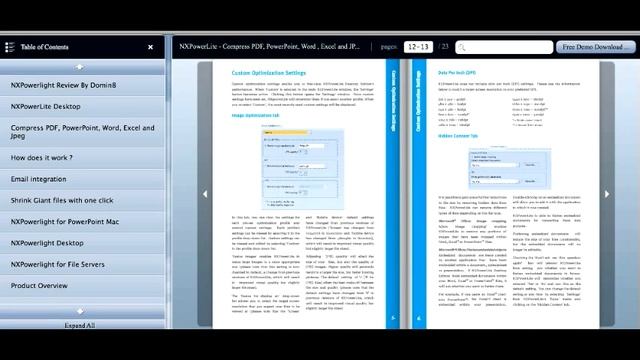 Compress PDF Powerpoint Word Excel and JPG Files NXpowerlight Review & Free Trial смотреть онлайн
