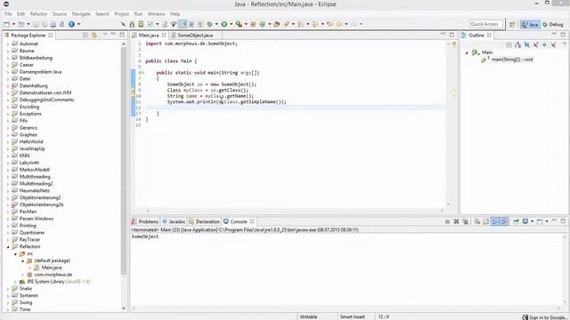 Java Tutorial - Reflection #1 - Intro смотреть онлайн