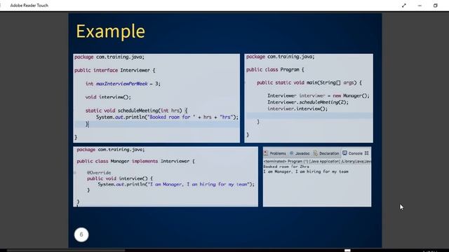 Java interface static methods смотреть онлайн