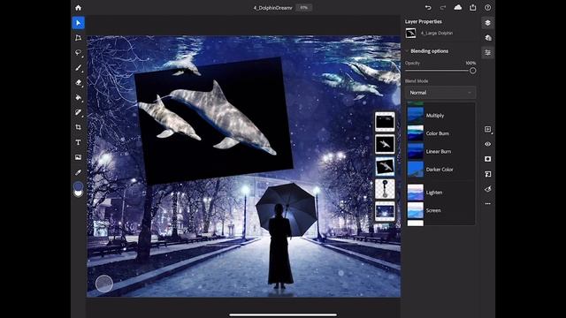 Make a Composite with Layers Using Photoshop on iPad | Adobe Creative Cloud смотреть онлайн