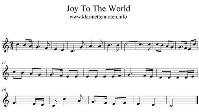 Play Clarinet, Trumpet - Joy To The World смотреть онлайн